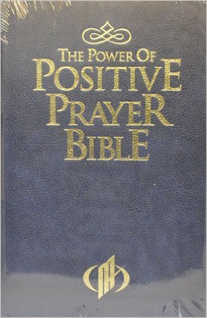 KJV The Power Of Positive Prayer Bible HB Navy - Matthew Ashimolowo